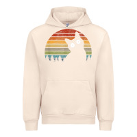 Sandshell funny black cat for cat lovers, retro cat Urban Hoodie - linhVisuals