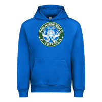 Cobalt nurse needs coffee lover Urban Hoodie - linhVisuals