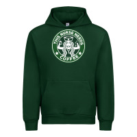Forest Green nurse needs coffee lover Urban Hoodie - linhVisuals