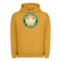 Pigment Peanut Butter nurse needs coffee lover Urban Hoodie - linhVisuals