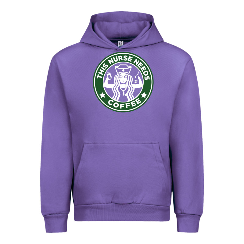 Nurse Needs Coffee Lover Urban Hoodie by linhVisuals | Teevron