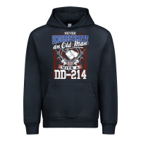 Navy old man with dd214 proud veteran Urban Hoodie - linhVisuals