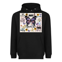 Black just breathe Heavyweight Hoodie - JahusDesignShop