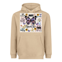 Mushroom just breathe Heavyweight Hoodie - JahusDesignShop