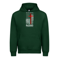 Forest Green one nation under god veteran christian Urban Hoodie - linhVisuals