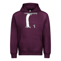 Mauve Wine giving tree Urban Hoodie - linhVisuals