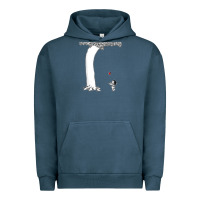 Pigment Midnight Navy giving tree Urban Hoodie - linhVisuals