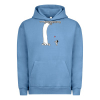 Pigment Pebble Blue giving tree Urban Hoodie - linhVisuals