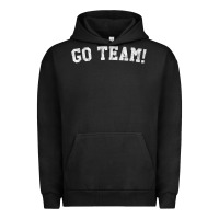 Pigment Black go team! Urban Hoodie - linhVisuals