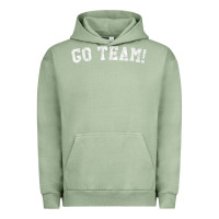 Pigment Oil Green go team! Urban Hoodie - linhVisuals