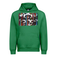 Emerald cowhide, leopard serape backgraund Urban Hoodie - JahusDesignShop