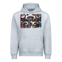 Heather Grey cowhide, leopard serape backgraund Urban Hoodie - JahusDesignShop