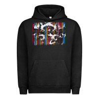 Pigment Black cowhide, leopard serape backgraund Urban Hoodie - JahusDesignShop