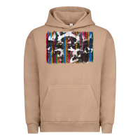 Pigment Burro cowhide, leopard serape backgraund Urban Hoodie - JahusDesignShop