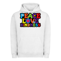 Pigment Lunar Rock peace love kindness Urban Hoodie - linhVisuals