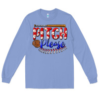 Colony Blue pitch please Long Sleeve Tee - BundleAndBundleShop