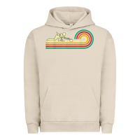 Pigment French Oak curler sliding curling stone retro curling Urban Hoodie - linhVisuals
