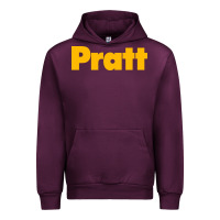 Mauve Wine pratt institute Urban Hoodie - linhVisuals