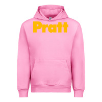 Fuchsia Pink pratt institute Urban Hoodie - linhVisuals