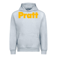 Heather Grey pratt institute Urban Hoodie - linhVisuals