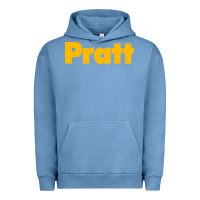 Pigment Pebble Blue pratt institute Urban Hoodie - linhVisuals