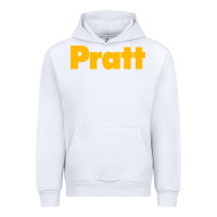 White pratt institute Urban Hoodie - linhVisuals