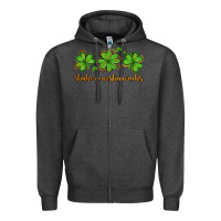 Charcoal Heather shake your shamrocks Zipper Hoodie - AdoDesignShop