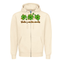 Sandshell shake your shamrocks Zipper Hoodie - AdoDesignShop