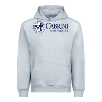 Heather Grey cabrini Urban Hoodie - linhVisuals