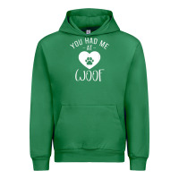 Emerald you had me at woof puppy dog lover Urban Hoodie - linhVisuals