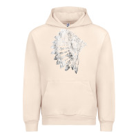 Sandshell native american feather headdress indian chief tribes prid t shirt Urban Hoodie - linhVisuals