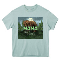 Arona Mama bear tumbler Heavy Core Tee - HowdyJamesFarm