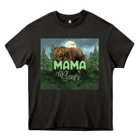Asphalt Mama bear tumbler Heavy Core Tee - HowdyJamesFarm