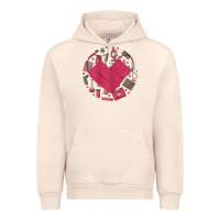 Sandshell womens happy valentine's day cute heart style for nurses life 2022 Urban Hoodie - linhVisuals