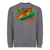 Storm westerb aztec and leopard background Heavyweight Sweatshirt - AdoDesignShop