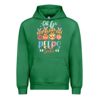 Emerald oh for peeps sake funny easter dachshund bunny ear egg t shirt Urban Hoodie - linhVisuals