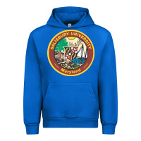 Cobalt salisbury university vectorized Urban Hoodie - linhVisuals