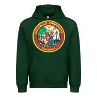Forest Green salisbury university vectorized Urban Hoodie - linhVisuals