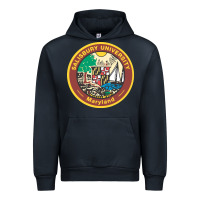 Navy salisbury university vectorized Urban Hoodie - linhVisuals