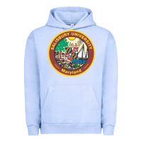 Pigment Grape Ice salisbury university vectorized Urban Hoodie - linhVisuals
