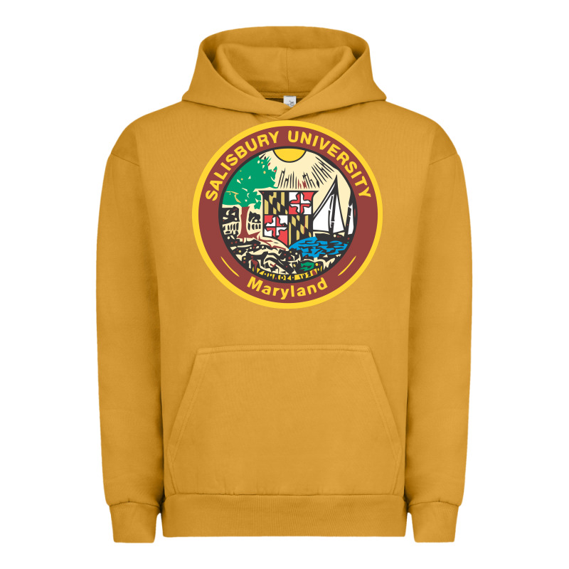 Salisbury University Vectorized Urban Hoodie by linhVisuals | Teevron