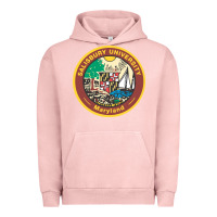 Pigment Salmon salisbury university vectorized Urban Hoodie - linhVisuals