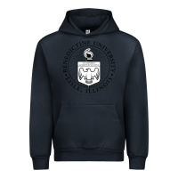 Navy Benedictine University Urban Hoodie - linhVisuals