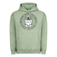Pigment Oil Green Benedictine University Urban Hoodie - linhVisuals
