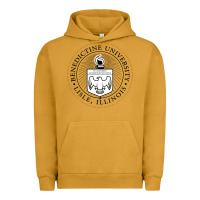 Pigment Peanut Butter Benedictine University Urban Hoodie - linhVisuals