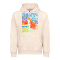Sandshell cat t  shirt orange and white tabby cat t  shirt Urban Hoodie - linhVisuals