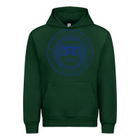 Forest Green Brandeis University Urban Hoodie - linhVisuals