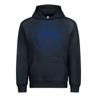 Navy Brandeis University Urban Hoodie - linhVisuals