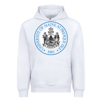 White university of maine at presque Urban Hoodie - linhVisuals