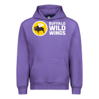 Tulip white wild buffalos wings with words Urban Hoodie - linhVisuals